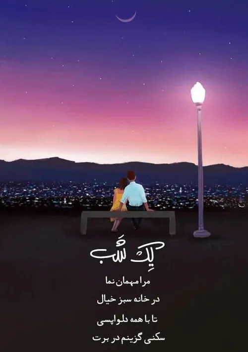 یڪ شب مرا مهمان نما