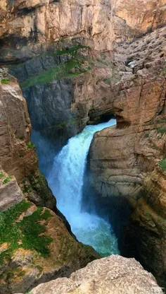 آبشار کردیت ، آبشاری وحشی در عمق دره تنگه درکش ورکش استان