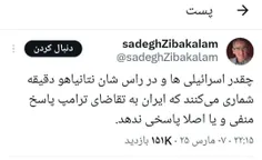 نامه ترامپ انگار برای دستآویز سازی مهره هایش در ایران رسا