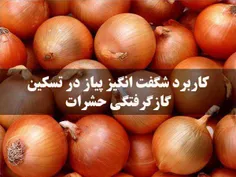 رفع خارش گزیدگی حشرات بوسیله پیاز!