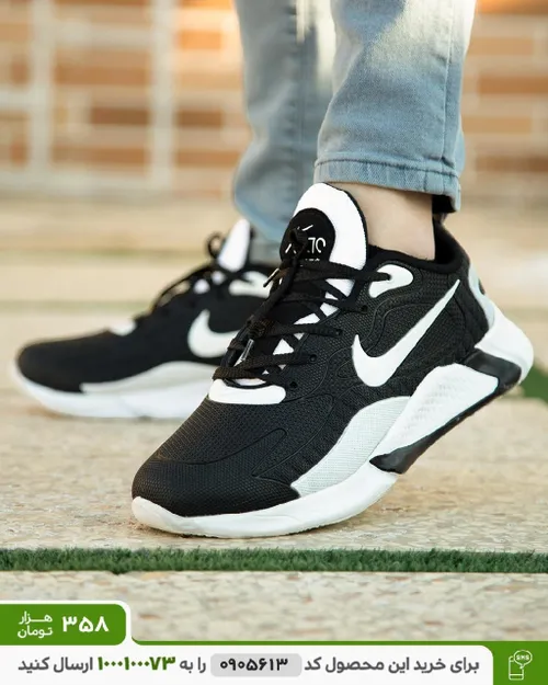 👟کفش مردانه Nike مدل Air 270 (مشکی سفید)