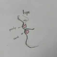 اموزش کشیدن لب 🔥