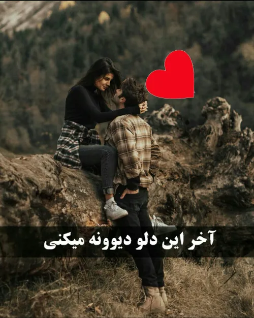 آخرش این دل دیونه می کنی تو❤ ️ عکس نوشته