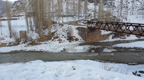 روخانه قطور در شهرستان خوی جاده مرزی. عکسهایی که خودم گرف