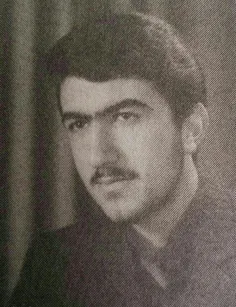 عکسی قدیمی از رضا کیانیان٬ بازیگر سینما و تلوزیون در ایام