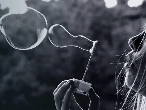 ایده های عکاسی رومانتیک با حباب
