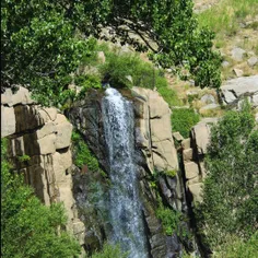 آبشار بسیار زیبای گنج نامه همدان