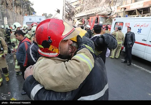 همه ایران داغدار آتش نشانان