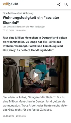 بی خانمانی یک"رسوایی اجتماعی" در آلمان