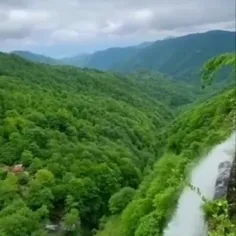 آبشار لاتون با ارتفاع ۱۰۵ متر 👍😍