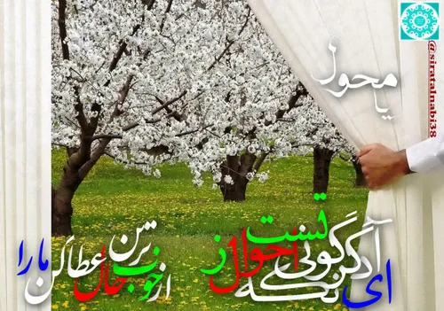 باز عالم و آدم و پوسیده گان خزان و زمستان خندان و شتابان