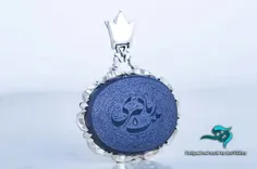 گردن آویز عقیق خطی