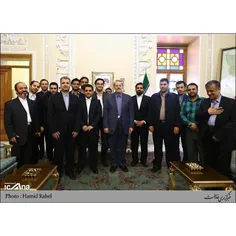 دیدار نوروزی دکتر لاریجانی با کارکنان و خبرنگاران خبرگزار