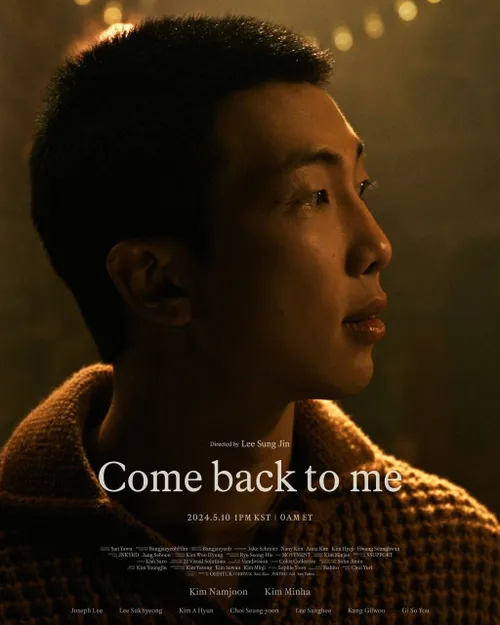 RM 'Come back to me' Poster