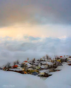 روستای زیبای فیلبند، مازندران❄🏘