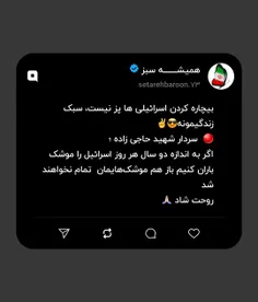بیچاره کردن اسرائیلی ها پز نیست، سبک زندگیمونه😎✌️