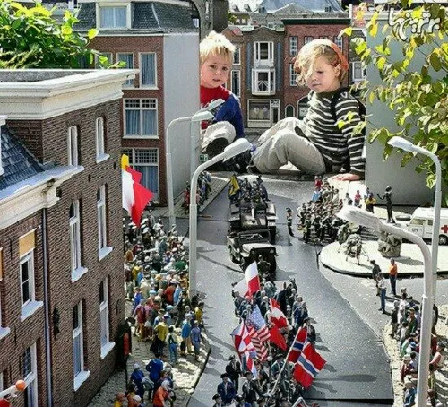 شهر هلندی مینیاتوری فوق العاده جالب و دیدنی