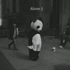 تنها:)