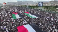 💠راهپیمایی میلیونی در شهرهای یمن در حمایت از فلسطین....💠