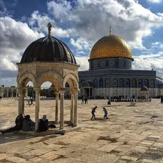 #Jerusalem, Dome of the Rock, Qobat Al Sakhra Mosque. iPh