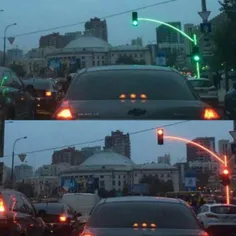 🚦 چراغهای راهنمایی جالب اوکراین، به لطف این چراغهای جالب 
