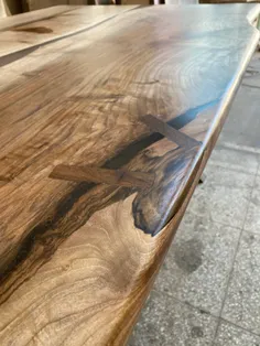 میز غذاخوری چوب گردو