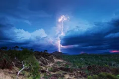 تصاویر دیدنی رعد و برق که در استرالیا گرفته شده