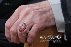 ✨ إِنَّ مَعِيَ رَبّي؛ نقش انگشتر عقیق یَمَنی آقا، در دیدا