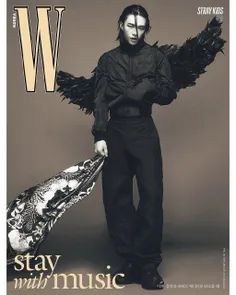 عکس‌های منتشرشده از هیونجین برای کاور نسخهٔ ژوئن مجله‌ی W