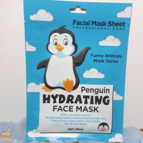 ماسک ورقه ای حیوانات طرح پنگوئن وکالی