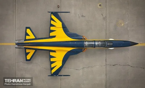 جنگنده ای که فردا در رژه نیروی هوایی ارتش به آسمان خواهد 