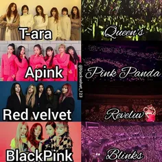 4 تا از گروه هایی که کنسرتشون جمعیت بیشتری داشت.. #apink 