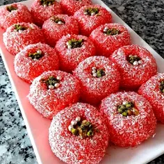 #لوکوم_صورتی 🍡 😋