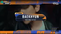 -؛Baekhyun برنده جایزه Best Male Artist در MAMA 2021 شدد🥳