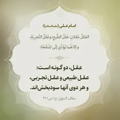 امام علی علیه السلام: