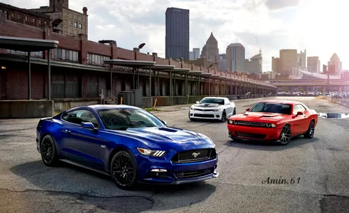 Ford-Mustang-Chevrolet-Camaro-Dodge-Challenger