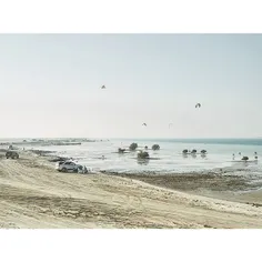 Kite Beach in Abu Dhabi, UAE. Photo by Philip Cheung @phi