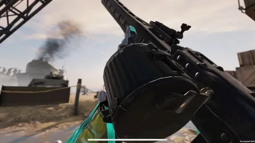 نمای درون بازی اسلحه LMG جدید فصل چهارم "MG42"