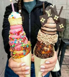 #بستنی های #دلبرانه 😍😋🍦