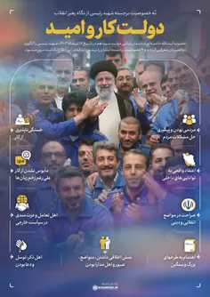 📊 #اطلاع‌نگاشت | دولت کار و امید