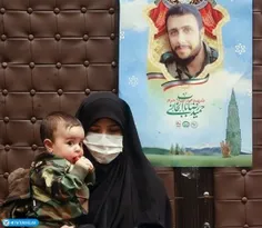 خبر: همسر شهید مدافع حرم حمید رضا باب‌الخانی بخاطر فریضه 