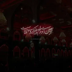 اربعین است و دلم در سفر کرب و بلاست...
