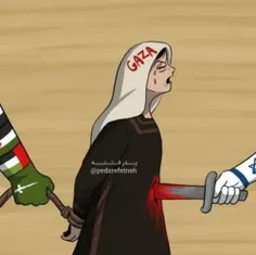 ⭕️واکنش کاریکاتوریست یمنی به خبر هتک حرمت زنان مسلمان در 