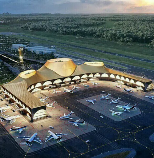 فرودگاه مدرن در کلمبیا