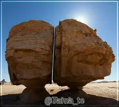 در عربستان سعودی سنگی عجیب بنام ال نسلا وجود دارد که ظاهر