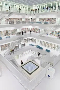 کتابخانه ای در آلمان