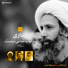 طرح معنا دار کانال رهبر انقلاب به مناسبت شهادت شیخ نمر