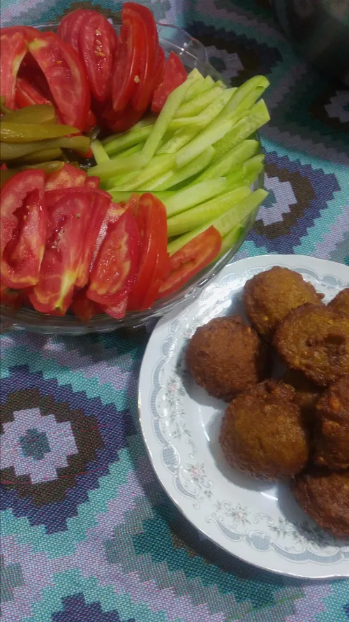 فلافل های خشمزمون 😋 😋 😋 😋