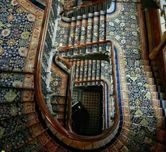 📸   فرش سه بعدی بسیار زیبا و شگفت انگیز ایرانی در هتل# پا