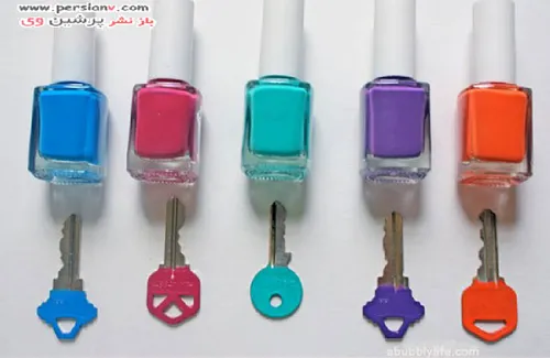 کلیدهای رنگی رنگی///منبع: سایت پرشین وی